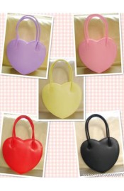 Loris Double Sided Heart Shaped Handbag